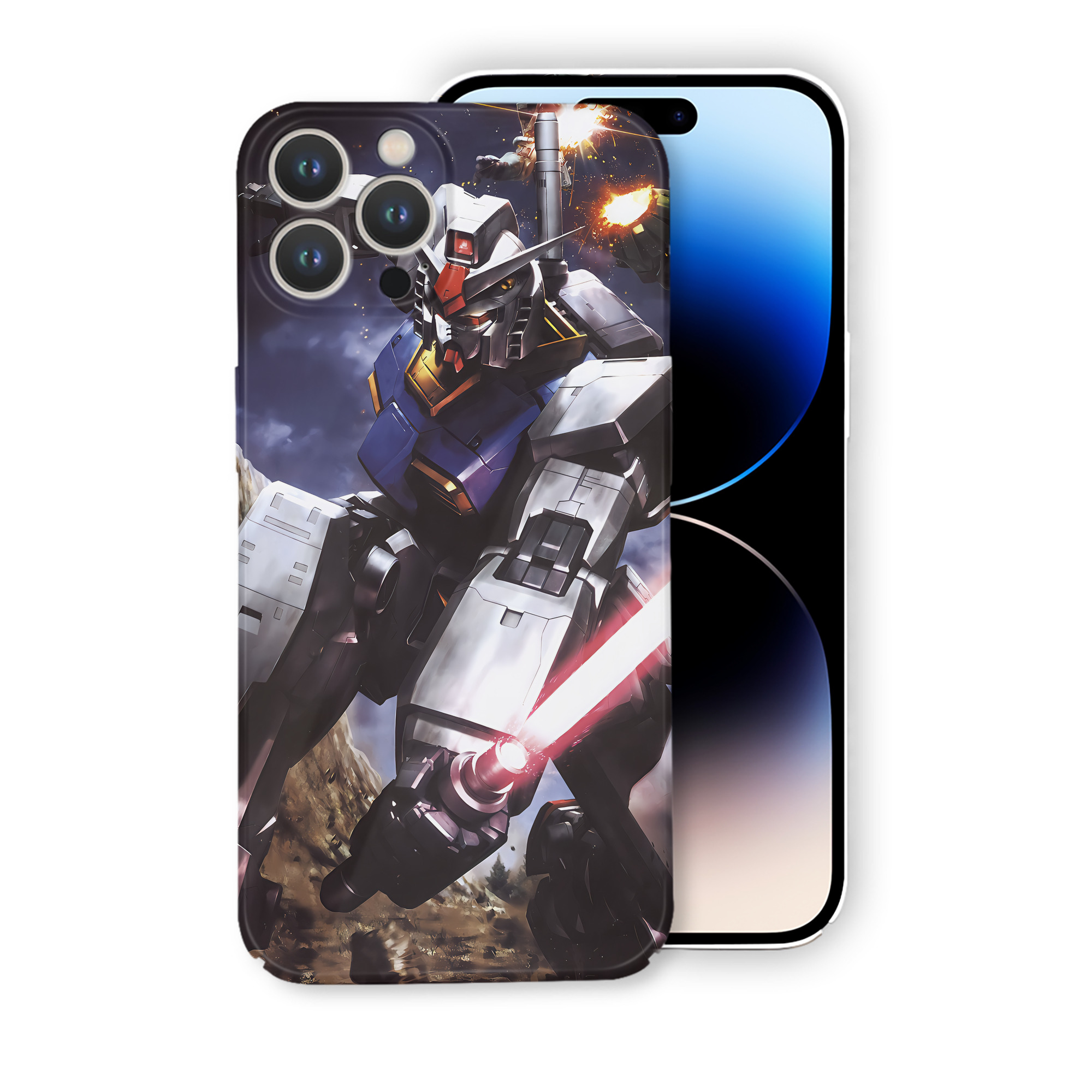 （画像用） 機動戦士ガンダム Mobile Suit Gundam 【iPhone 14シリーズ対応】ハードケース